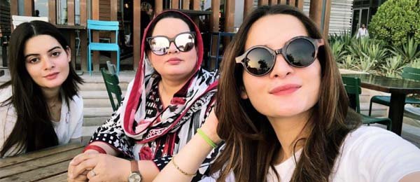 Aiman Khan & Minal Khan in Dubai