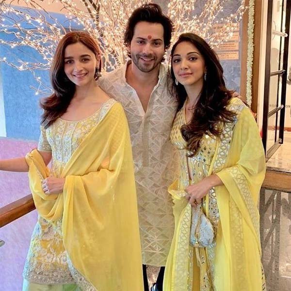 Alia & Varun on Diwali