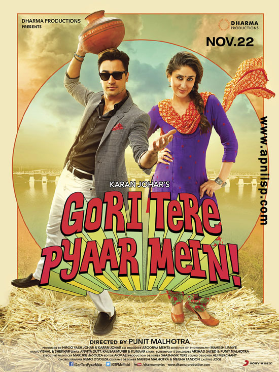 First Look Posters Of Gori Tere Pyaar Meinapniispcom 