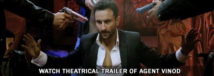 Watch theatrical trailer of Agent Vinod