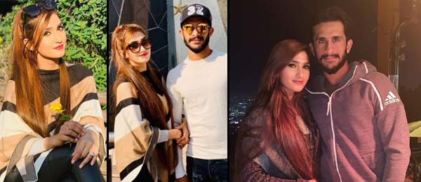 Hassan Ali and his wife together in Pakistan