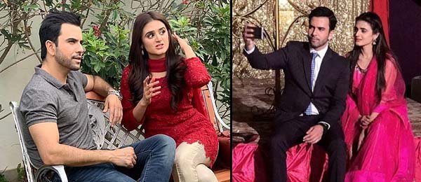 Junaid Khan & Hira Mani in drama Makafaat