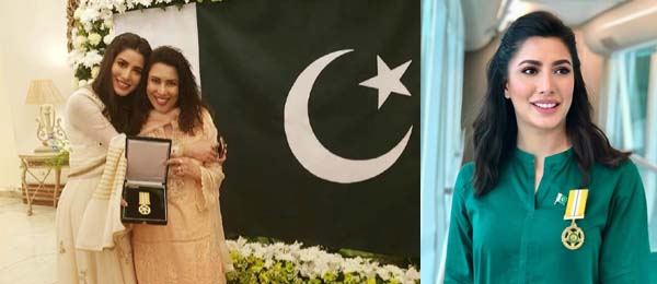Mehwish Hayat honored with Tamgha-e-Imtiaz