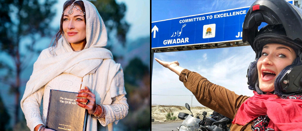 Canadian solo traveller, Rosie Gabrielle accepts Islam