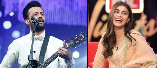 Atif Aslam is tharkiest of all says Sadaf Kanwal