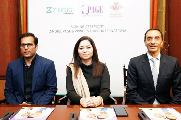 Zindagi, Prince International and PAGE collaboration