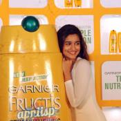 Alia Bhatt launches new Garnier Fructis shampoo